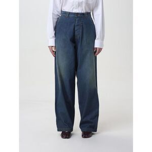 Maison Margiela Jeans Woman Blue